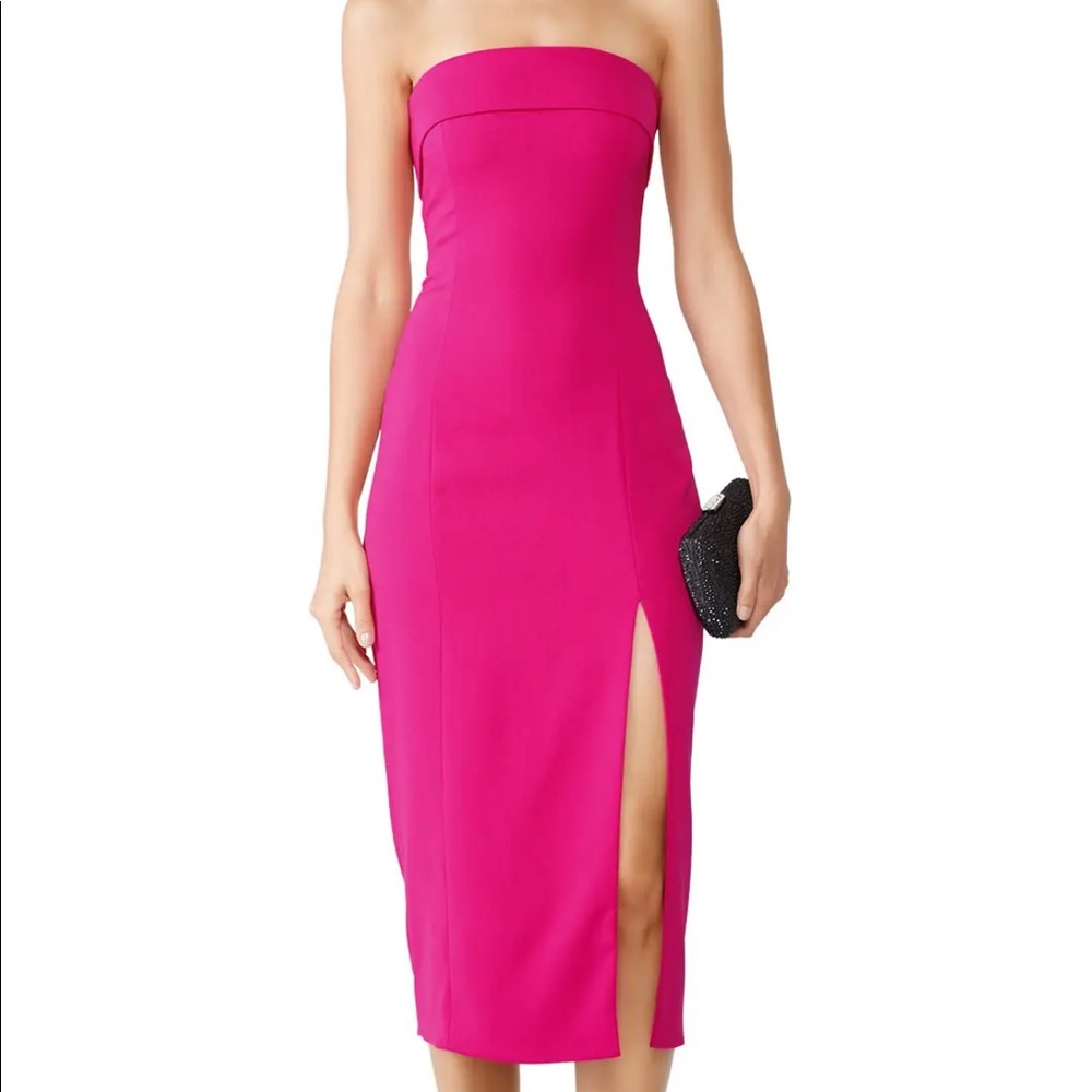 Revolve Magenta Sheath Dress
